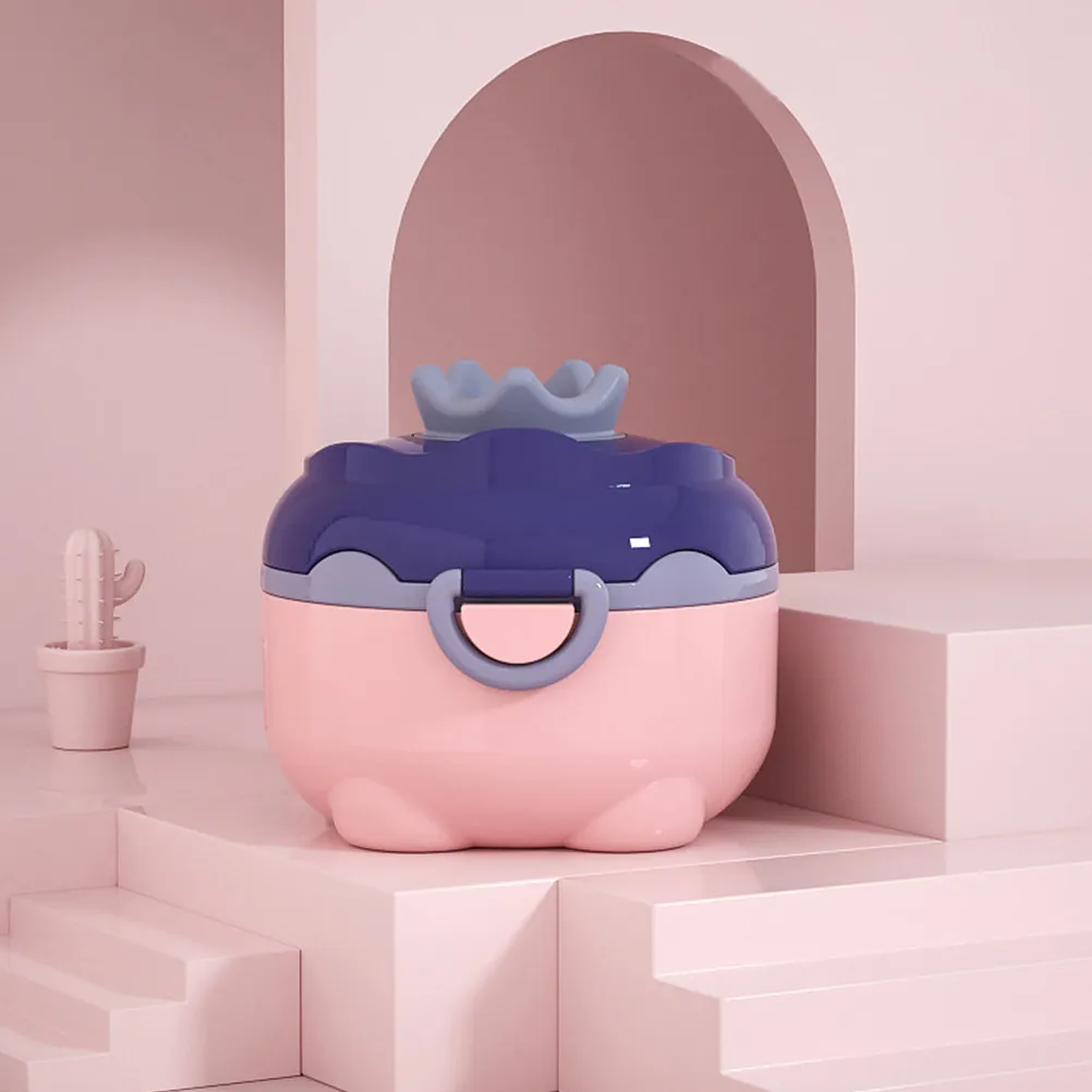 

2 шт., коробка для хранения сухого молока, портативная коробка для хранения детского питания большой емкости, герметичный дозатор для сухого молока, влагостойкий