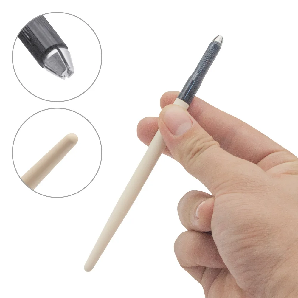 

Туманная ручка для микроблейдинга бровей, машина для татуировки для полуперманентного макияжа, татуировка бровей, ручное лезвие для всех круглых игл, косметика