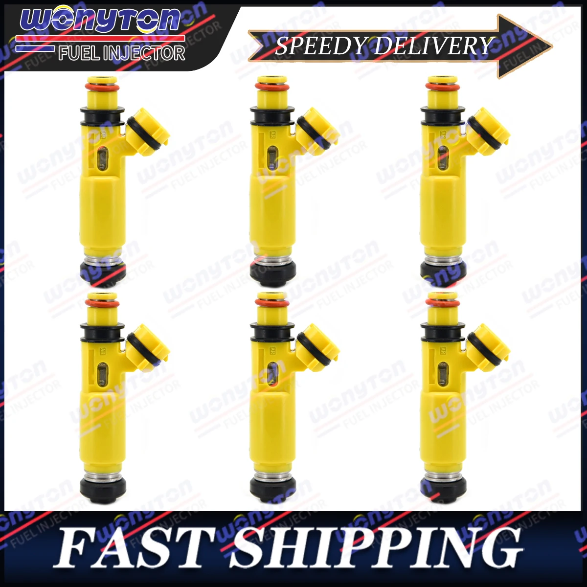 

Set of 4 Fuel Nozzle 195500-4450 Fit For Mazda RX-8 2004 2005 2006 2007 2008 1.3L 1955004450 195500 4450