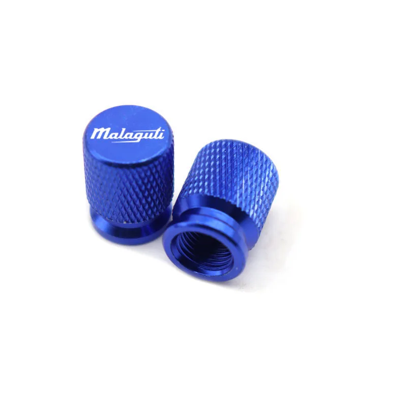 Motorcycle Wheel Tire Valve Stem Caps Covers For Malaguti Dune 125X RST XSM XTM Mission 3 125 200 Aerated Mouth Tires Gas Nozzle