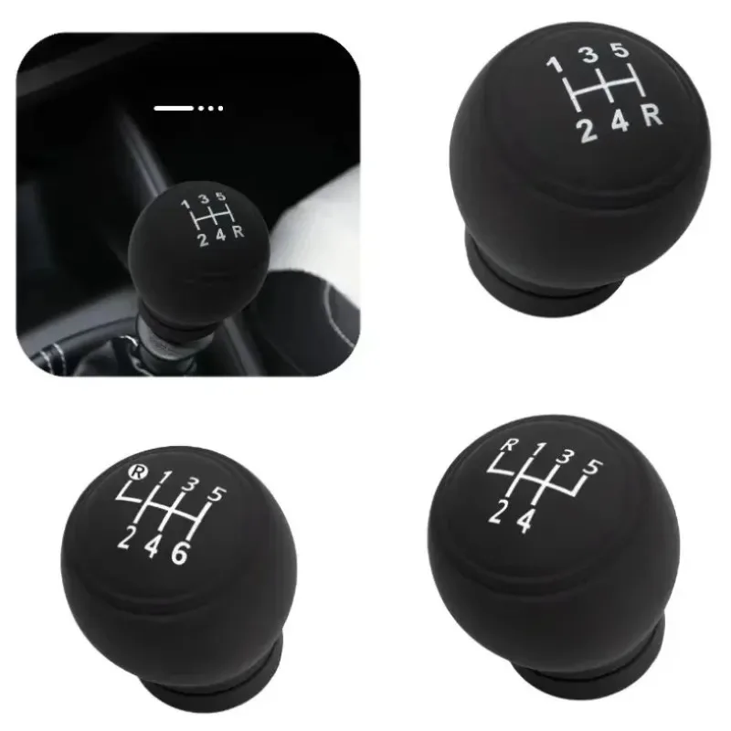 

1PC Automotive Universal Silicone Shift Knob Silicone Cover Manual Gear Shift Protector Dustproof Waterproof Handle Shift Cover