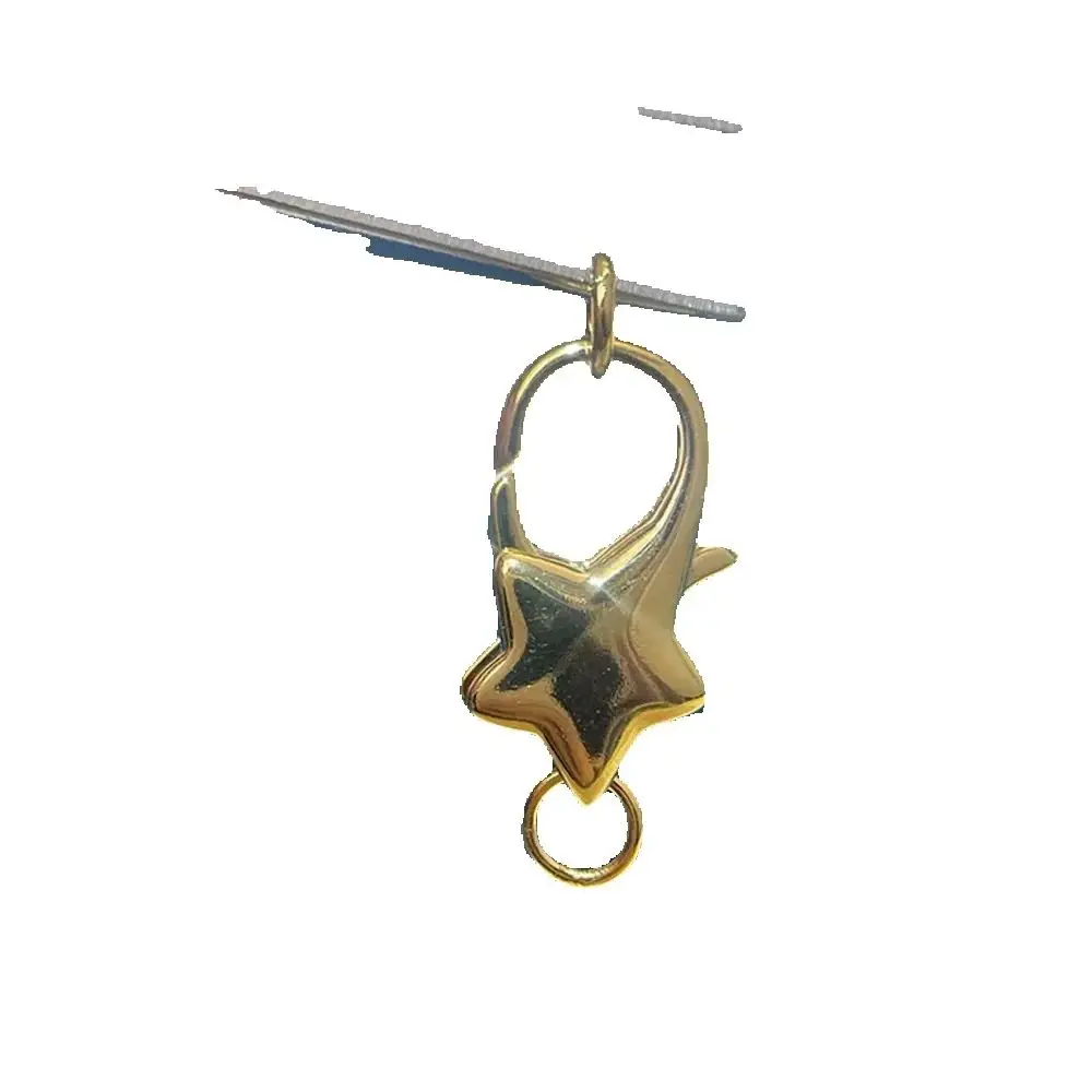 

Gold Plated Copper Jewelry Clasp DIY Necklace Bracelet Connector Hook Craft Findings for Jewelry Making Beads Charms Accessories