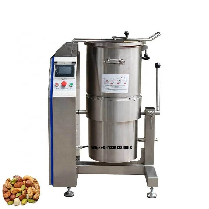 

Hummus Chopper Food Processor Machine 11kw Variable High Speed Floor Standing Cutter Mixer for Broccoli Potato Mash