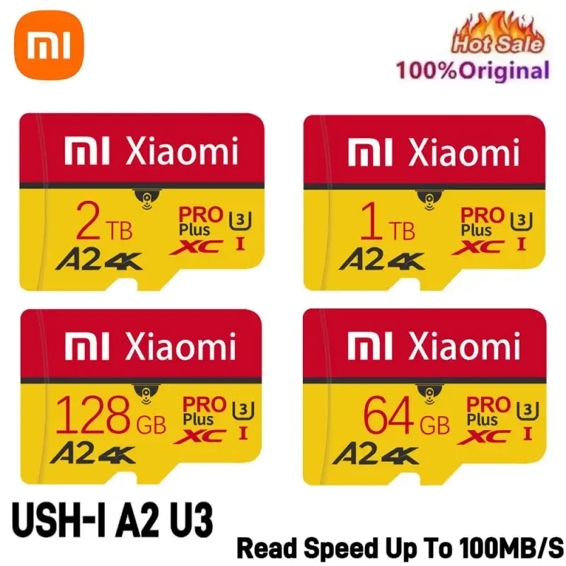 Xiaomi 2TB High Speed Memory Card V60 128GB Micro TF SD Card 256GB Mini SD Cards 512GB UHS-1 TF Flash Card For Nintendo Switch