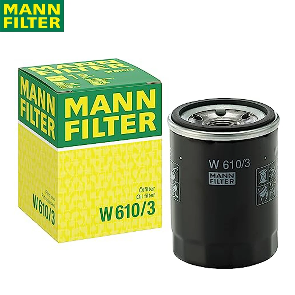 

MANN FILTER W610/3 Oil Filter For MAZDA FORD CHRYSLER VOLVO CARS High-efficiency Filtration Original 55256470