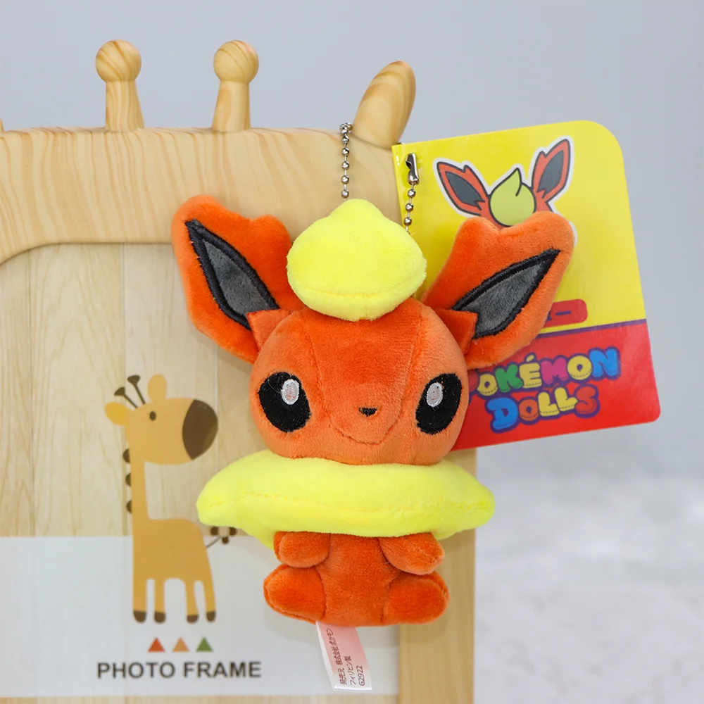 Eevee Umbreon Sylveon Espeon Vaporeon jouets en Peluche porte-clés Sylveon Espeon Duskull Haunter Flareon Peluche poupée cadeaux enfants