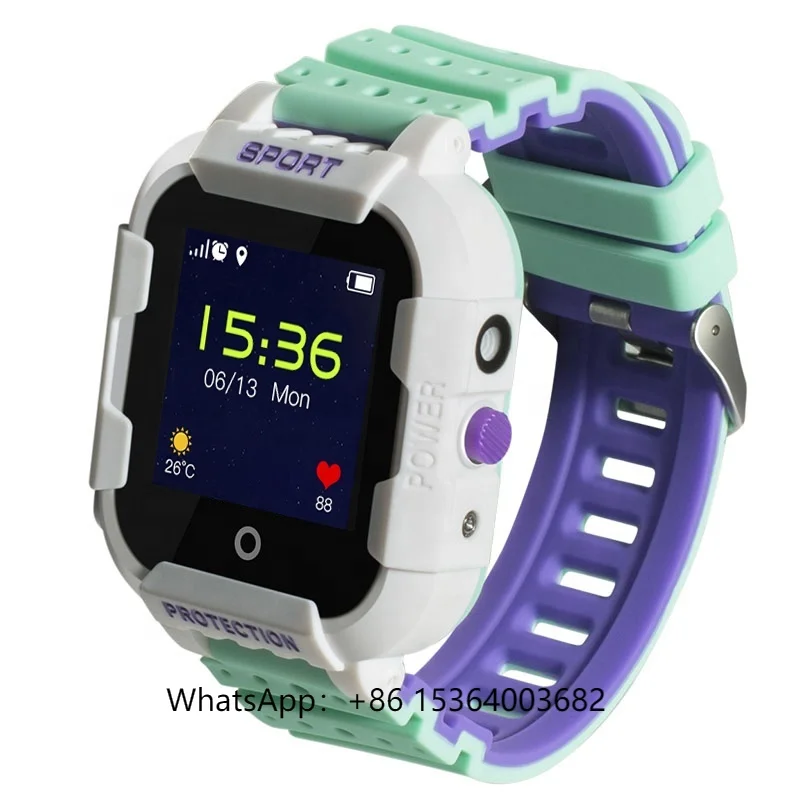 

TJXL-Wonlex Android/ios Gsm Gps Kids Security Sport Waterproof Smart Watch KT03/match Games Gps Watch Phone