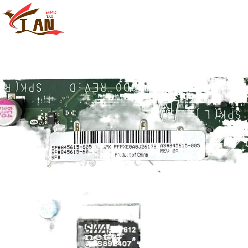 

845615-605 DAN91CM6D0 для материнской платы HP 24-G 845615-005, материнская плата, 100% протестирована, полностью рабочая, Тан