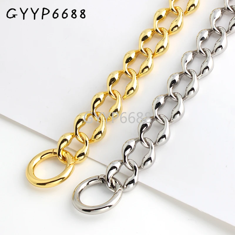 30~120CM Bags Chain Accessories Chain For Women Replacement Chain Bag Shoulder Handbags Belt Tote Bags Metal Chains Wholesale