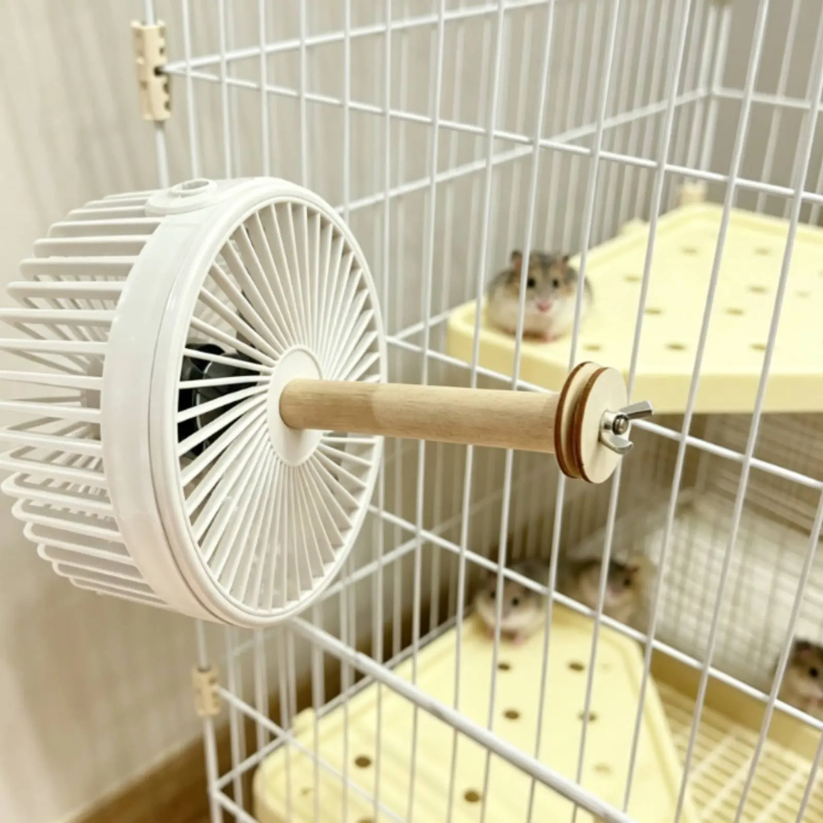 Rabbit Cooling Fan Direct Breeze Chinchilla Fan Pet Care Quiet Design Hygienic for Summer