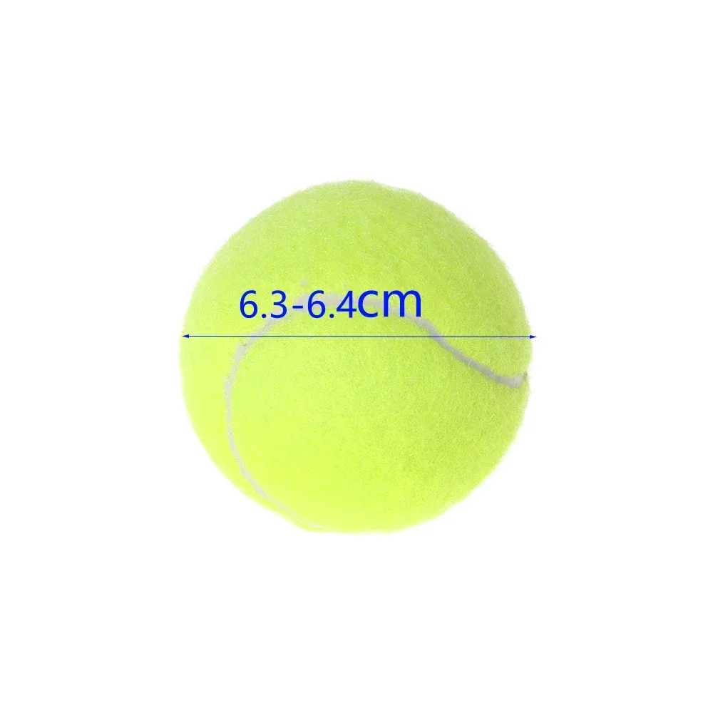 1 Pcs Tennis Balls High Bounce Practice Training Outdoor Elasticity Durable Tennis for Dogs Bite Chase and Chomp 6.3-6.4CM