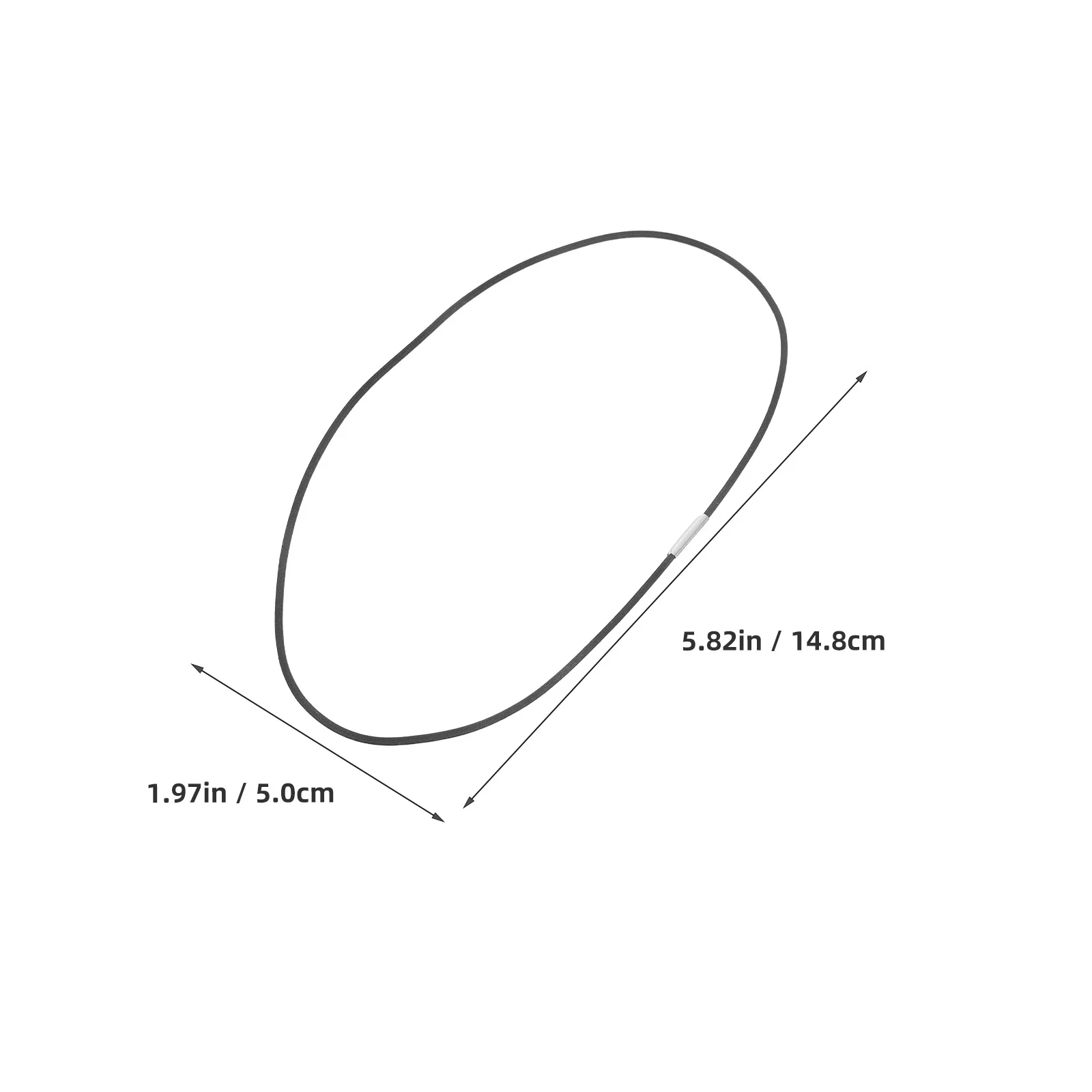 6 قطعة أربطة مرنة سوداء لاستبدال دفتر A5 عبوات قوية قابلة للتمدد من القماش المنسوج إغلاق مجلة ذاتية الصنع #5