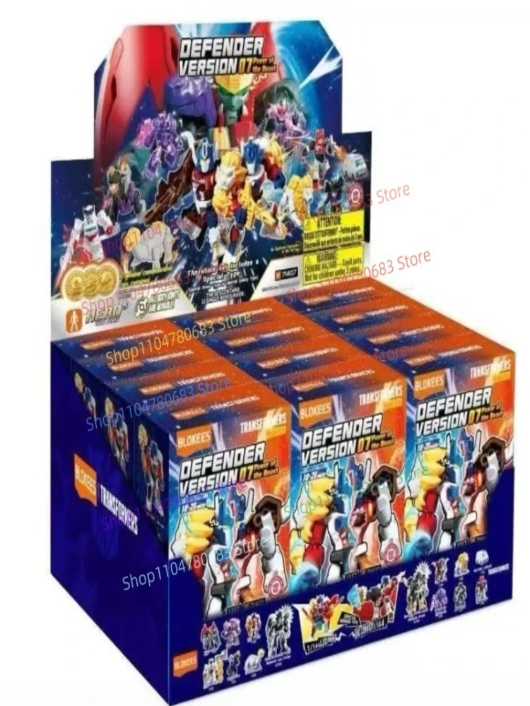 BLOKEES Bouwblok Man Transformers Star Edition Serie 7 Optimus Prime Actiefiguur Assemblagemodel Ornament Anime Speelgoed Cadeau - afbeelding 2