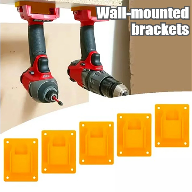 

5 шт. держатель машины настенное крепление кронштейн для хранения крепежные устройства для Makita 18 В электроинструмент аккумуляторные инструменты синий