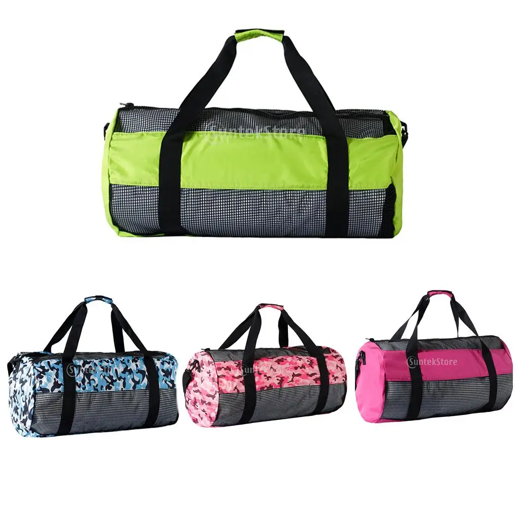 

Сумка для дайвинга, сетчатая сумка для хранения подводного плавания, трубки, плавательного оборудования