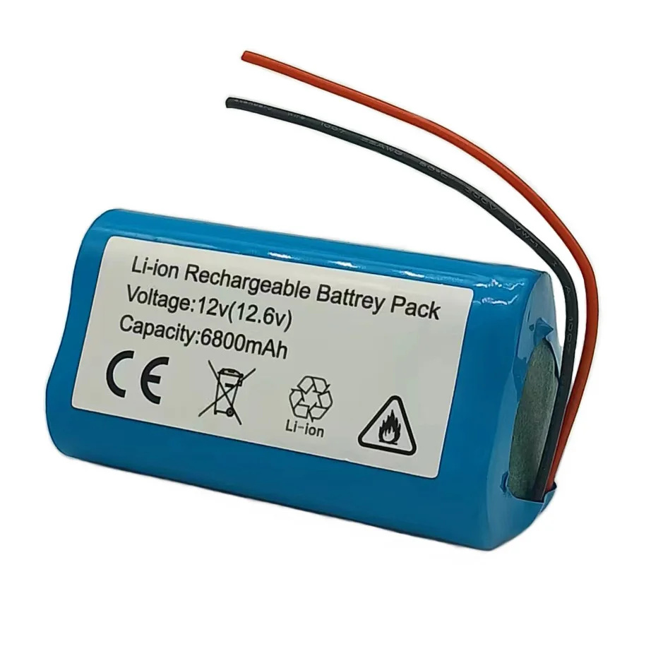 جديد 100%. بطارية ليثيوم أيون 11.1 فولت 6800 مللي أمبير 12 فولت 3S1P. 6800 MAh