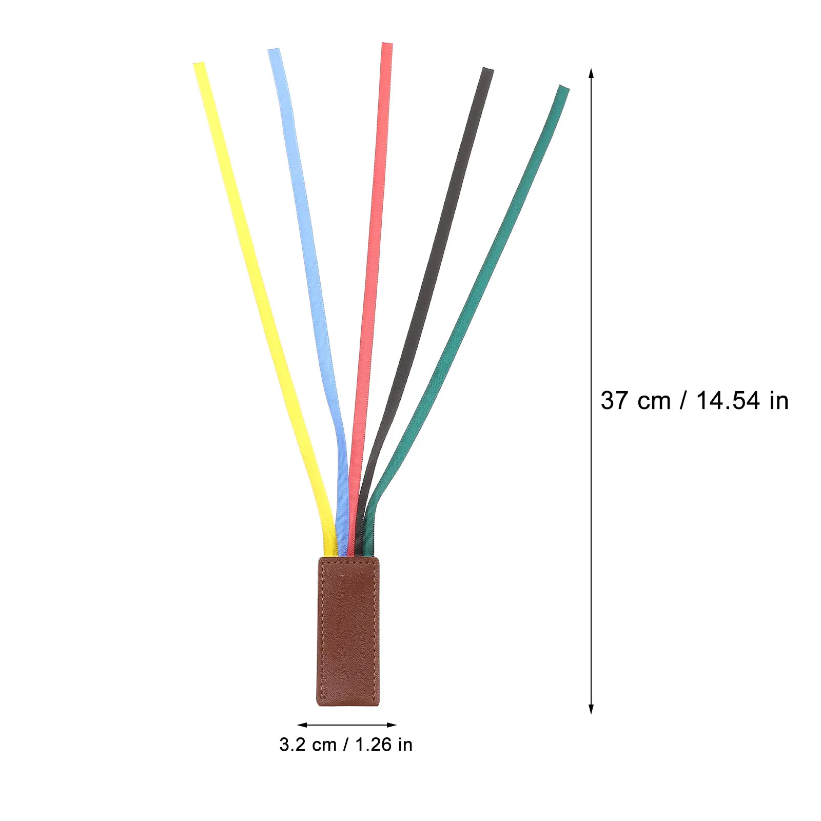 2 Stück mehrfarbige Lesezeichen Ribbon ProperSize PracticalTools BeautifulDecorations RecordProgress ExquisiteDesign EasyCarry