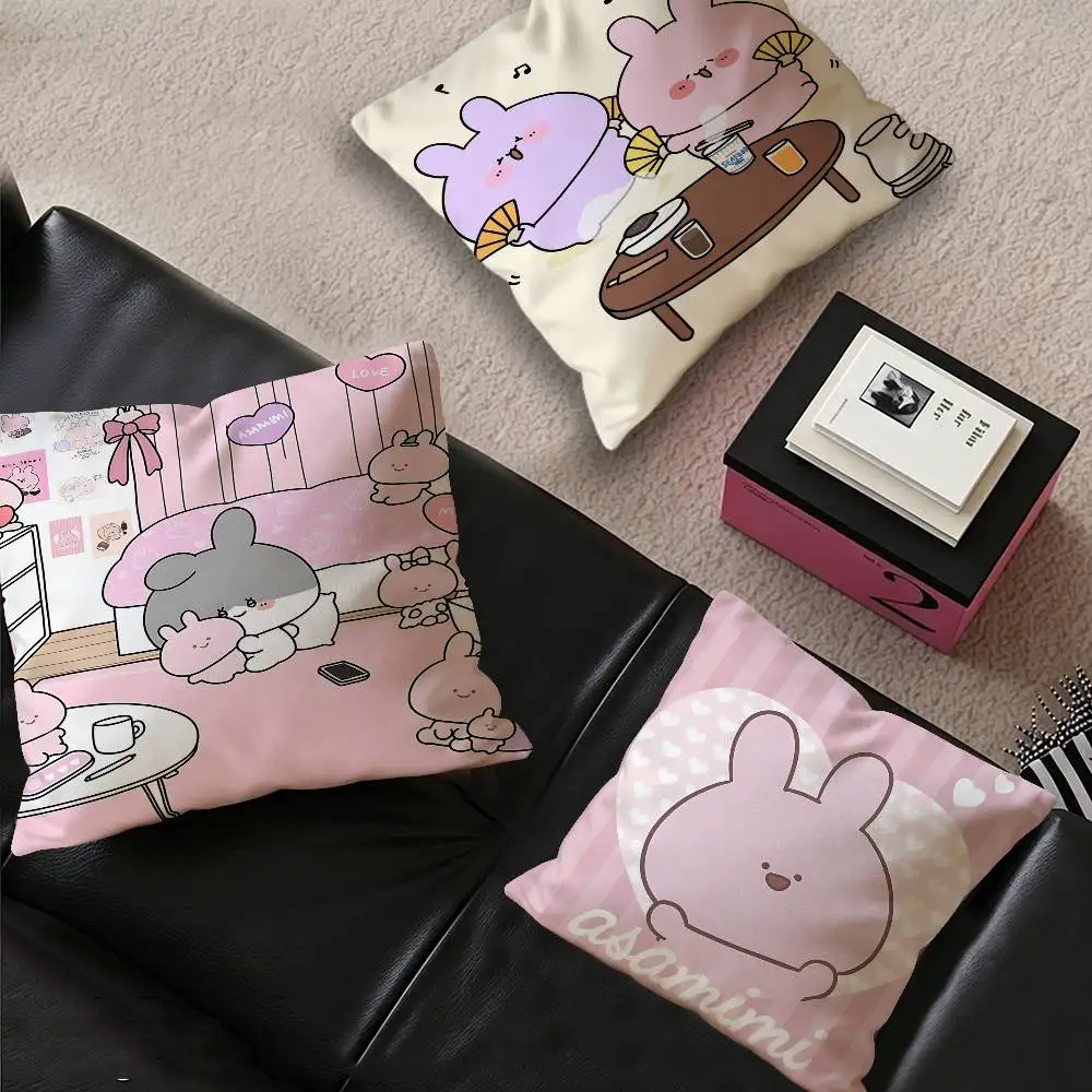Asamimichaan Asleep Asamim Lucky Dragon Pillow Cover Sofa Cushion Cover Home Room Decoration Children Gift