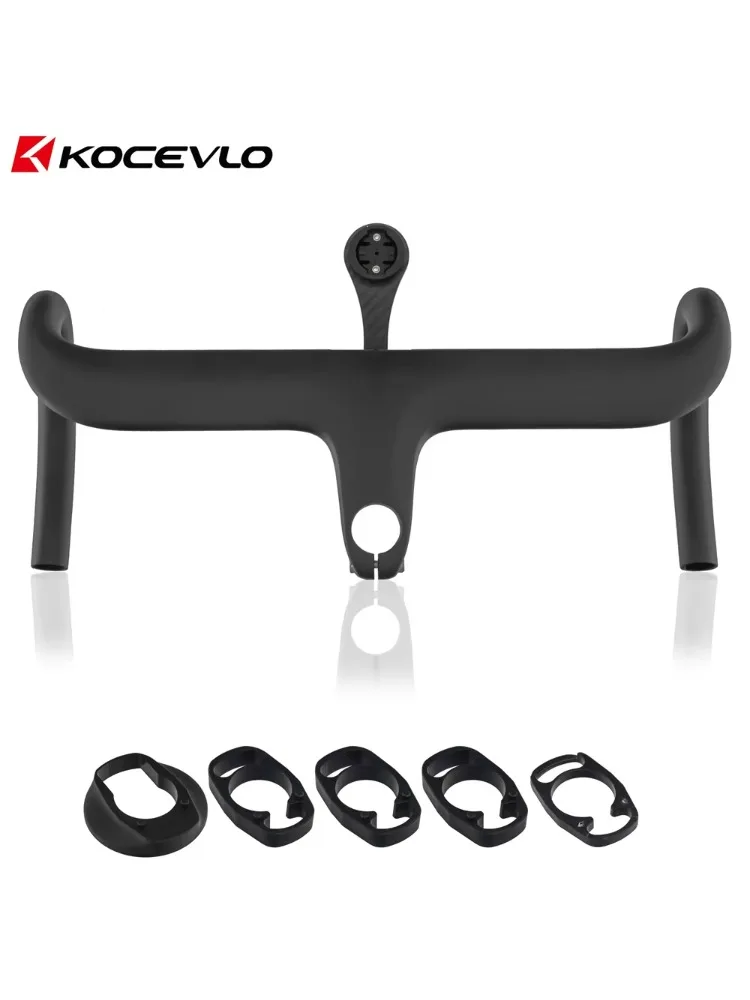 AliExpress kocevlo KOCEVLO Road Bike Full Carbon Integrated Bicycle Handlebar for Sunspeed Road Bike with Spacers Cycling Handlebar