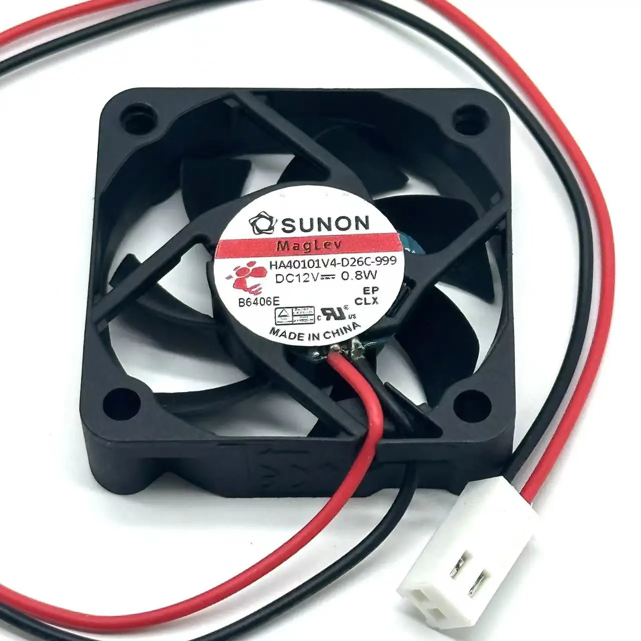 

SUNON HA40101V4-D26C-999 DC 12V 0.8W 40x40x10mm 2-Wire Server Cooling Fan