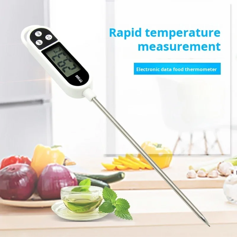 

Food Thermometer Probe Water Temperature Meter Milk Baking Oil Barbecue