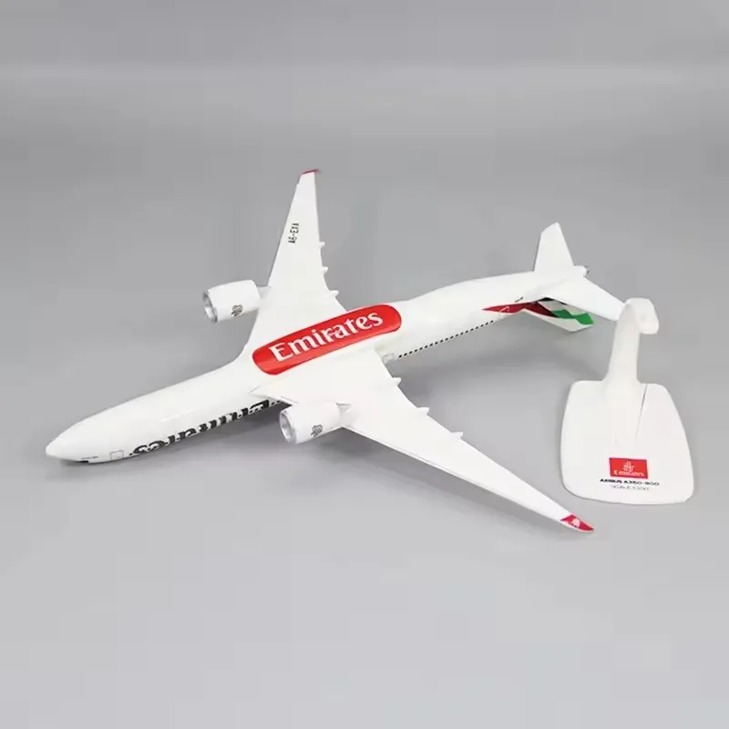 1/200 Schaal Replica A350 A350-900 VAE Luchtvaartmaatschappij Vliegtuigen Unit Plastic ABS Montage Vliegtuig Model Vliegtuigen Model Speelgoed voor Collection