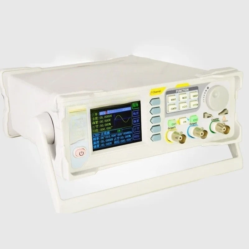 100MHz Function Signal Generator DDS Dual-channel Function Signal/Arbitrary Waveform Generator Pulse Signal Source FY6900