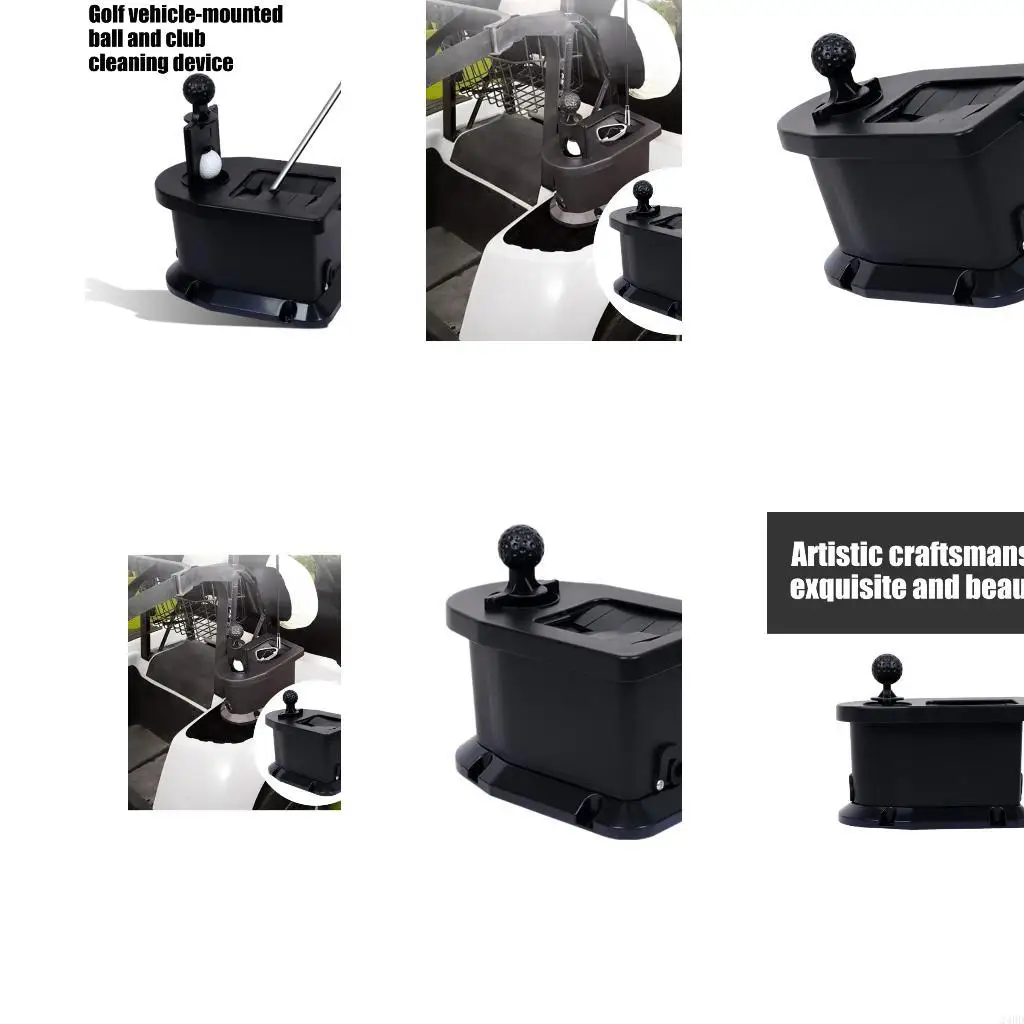 

Practical Golf Accessory Cleans Balls And Clubs While Playing 24BD
