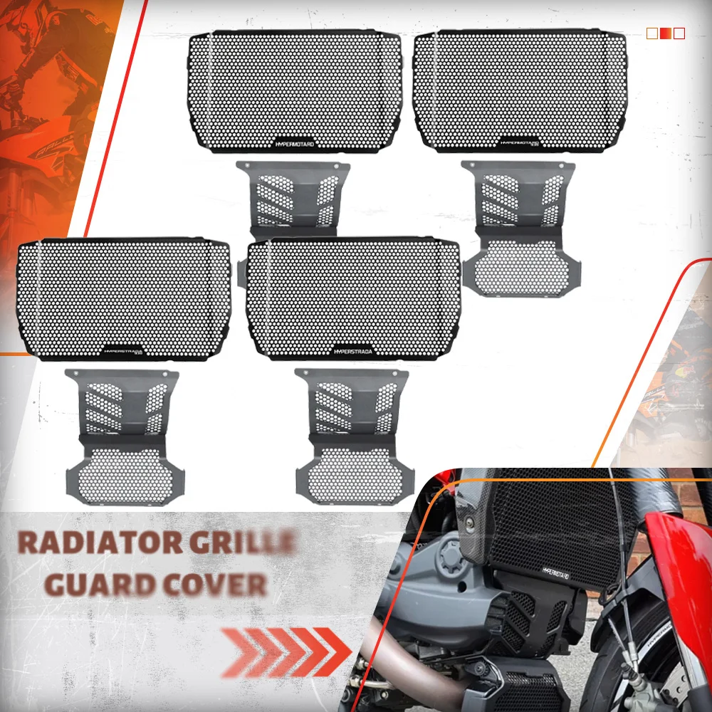 

Radiator Guard Protection Grille Cover Parts For Ducati Hypermotard 821 939 SP Hyperstrada 821 939 2013 2014 2015 2016 2017 2018