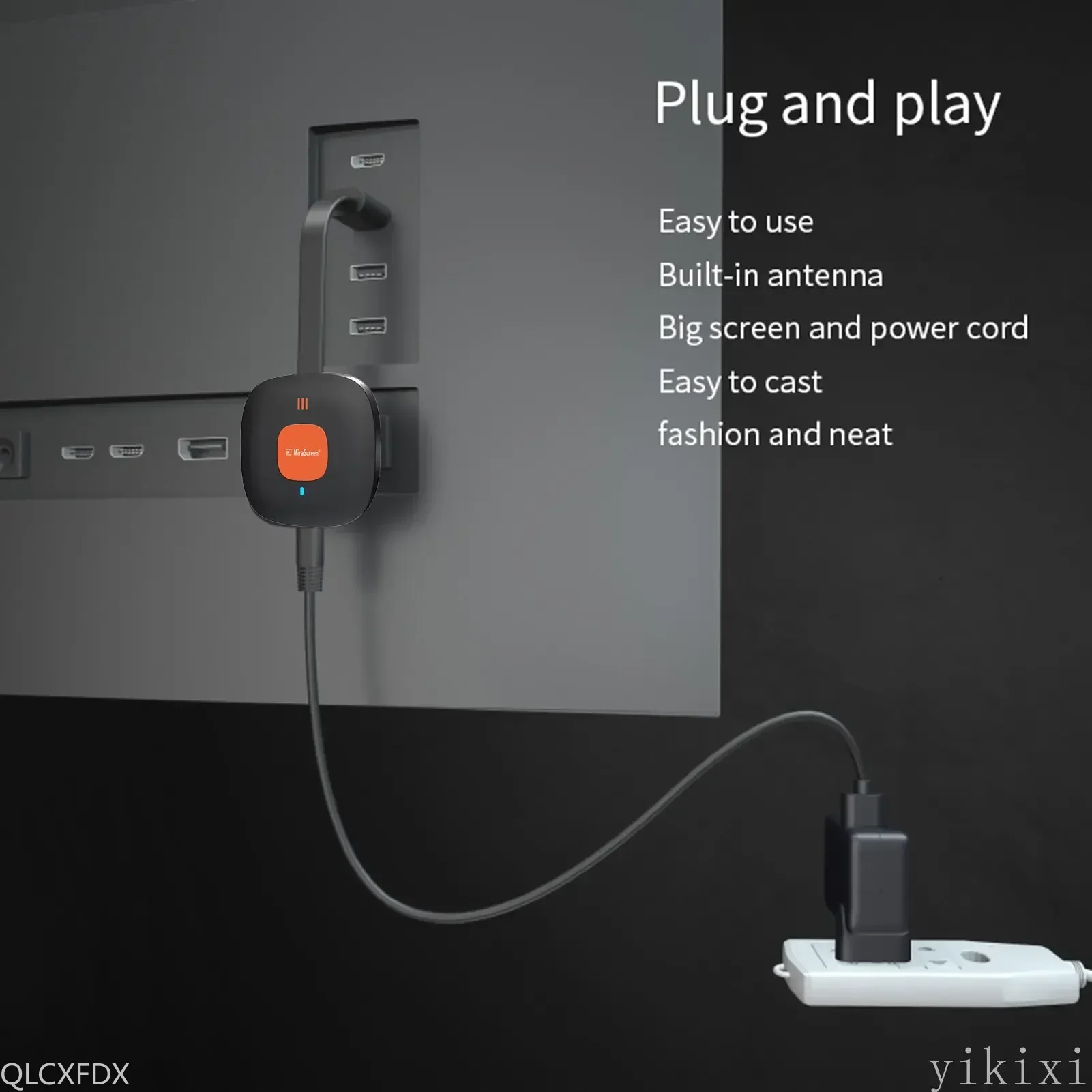 2,4G 5G 4K беспроводной Wi-Fi ТВ-ключ-приемник HDMI-совместимый ключ ТВ-палка зеркальный экран для Miracast Airplay DLNA Android IOS