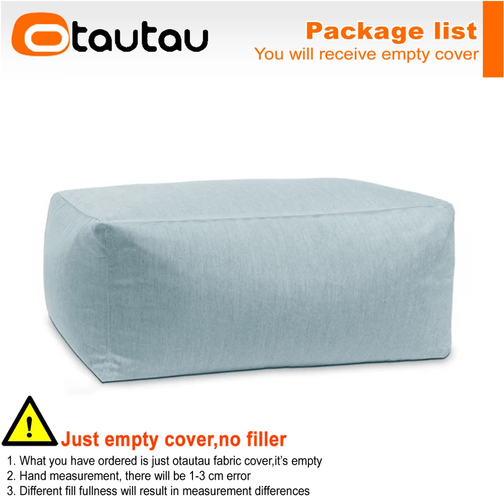 OTAUTAU Outdoor Oxford Zitzakhoes Zwemmen Zwembad Float Lounger Beach Club Poef SF505 【Geen vulmiddel! U moet het zelf opvullen!】 - afbeelding 1