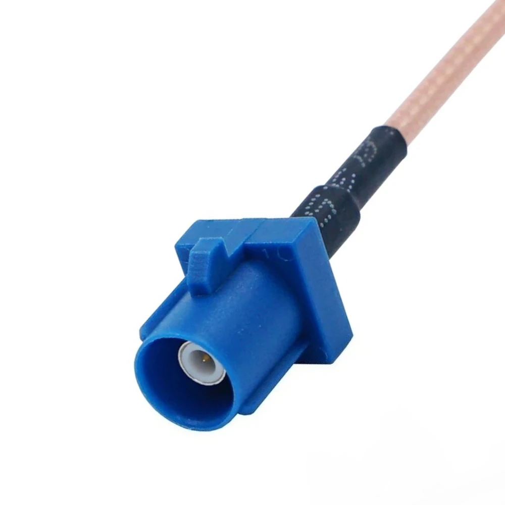FAKRA C to SMA Male Pigtail Cable RG316 Coaxial Extension 15cm for GPS Antenna Car Radio