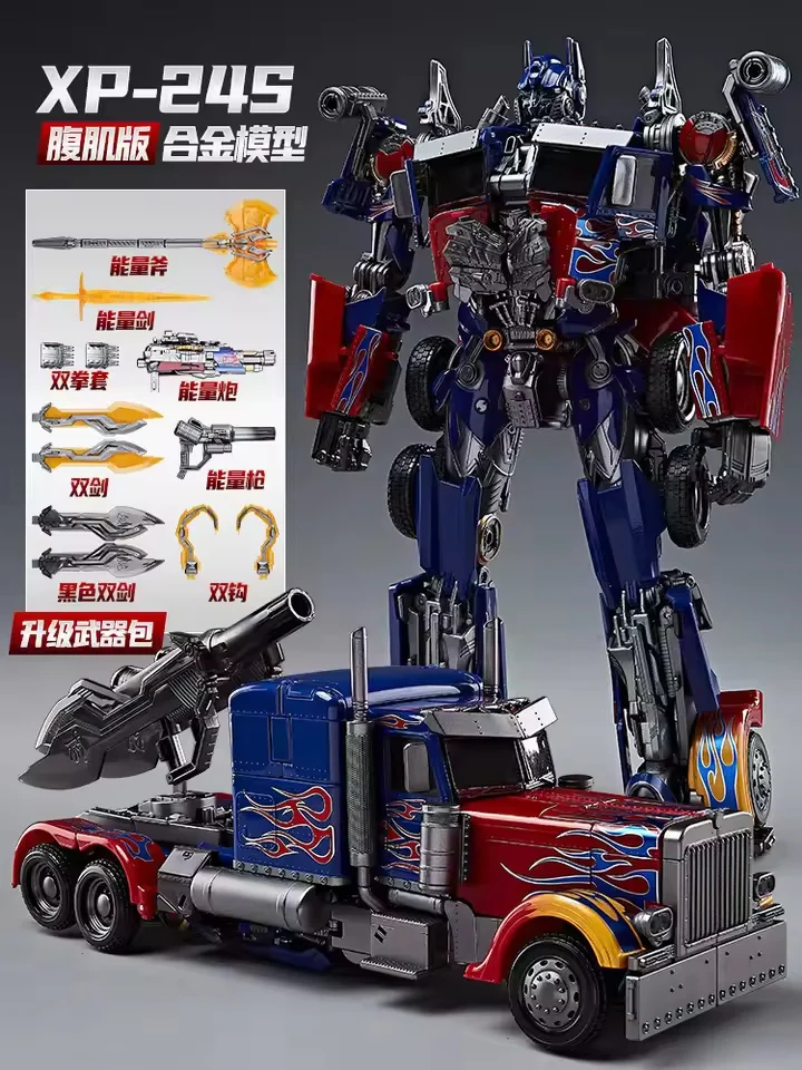 30CM Transformatie Optimus Prime XP24 Accessoirepakket Deluxe Edition Vervorming Autobots Speelgoed Legering Star Commander Action Figure