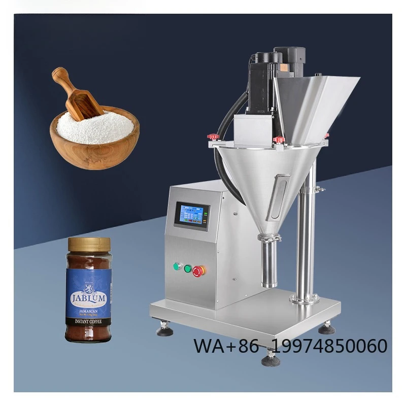 

Semi-Auto High Precision 0.1-100g Auger Coffee Powder Filling Machines Machine Packing Quantitative Powder Filling Machines