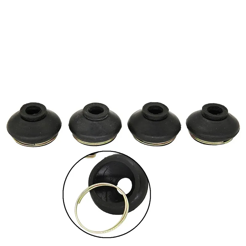 

4Pcs Suspension Steering Tie Rod Ends Ball Joint Universal Dust Protection Rubber Cover ATV Go Kart Quad Bike Motorcycle Parts