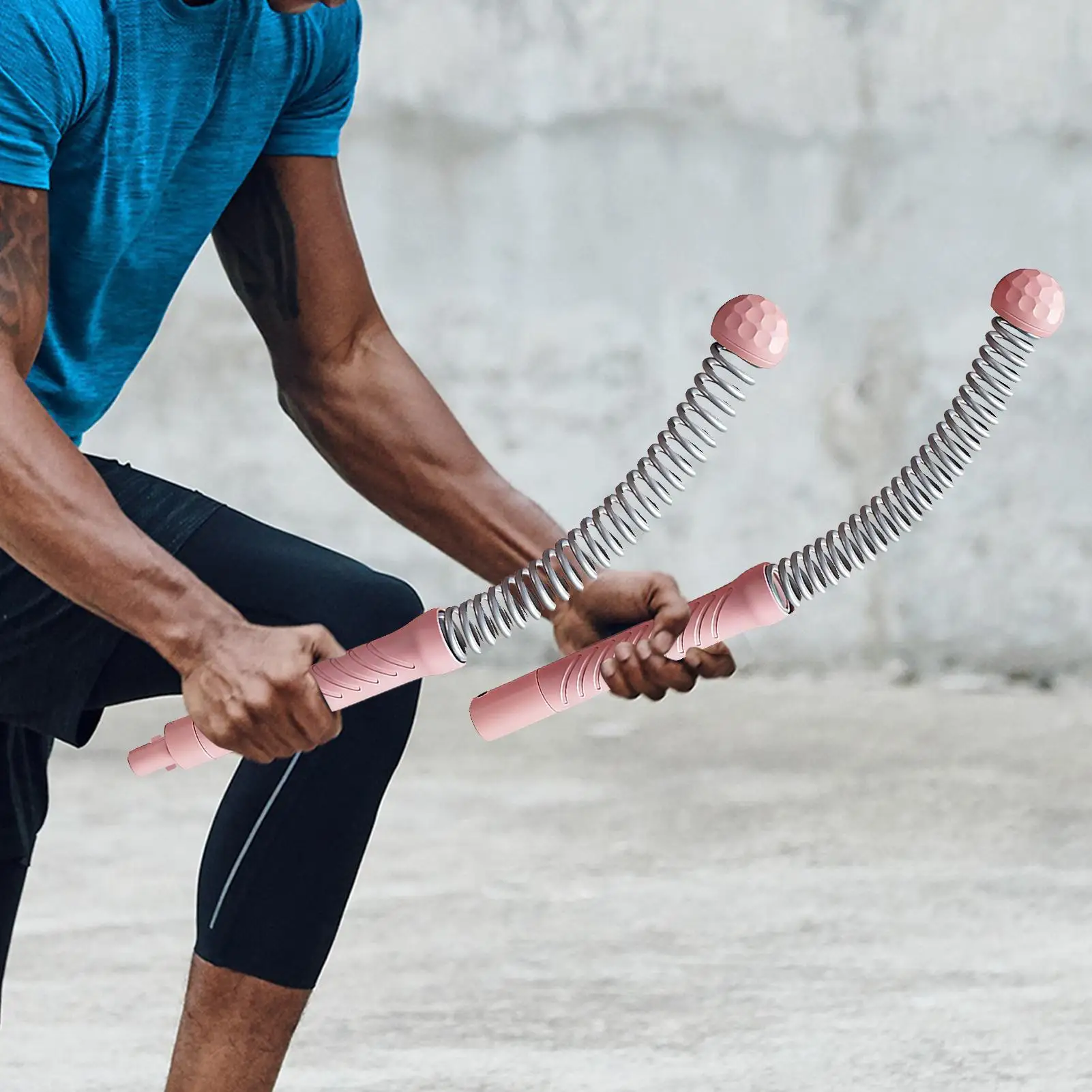Cordless Battle Ropes 2 In 1 Waterproof Workout Equipment Workout Ropes Arm Exercise Equipment For Training Body Shoulder Back