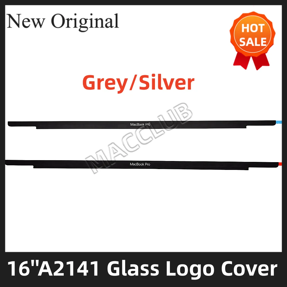 

LCD Screen Trim Bezel Front Cover Logo for Macbook Retian 16" A2141 EMC 3347 2019 LCD Screen Bezel Front logo Glass Cover