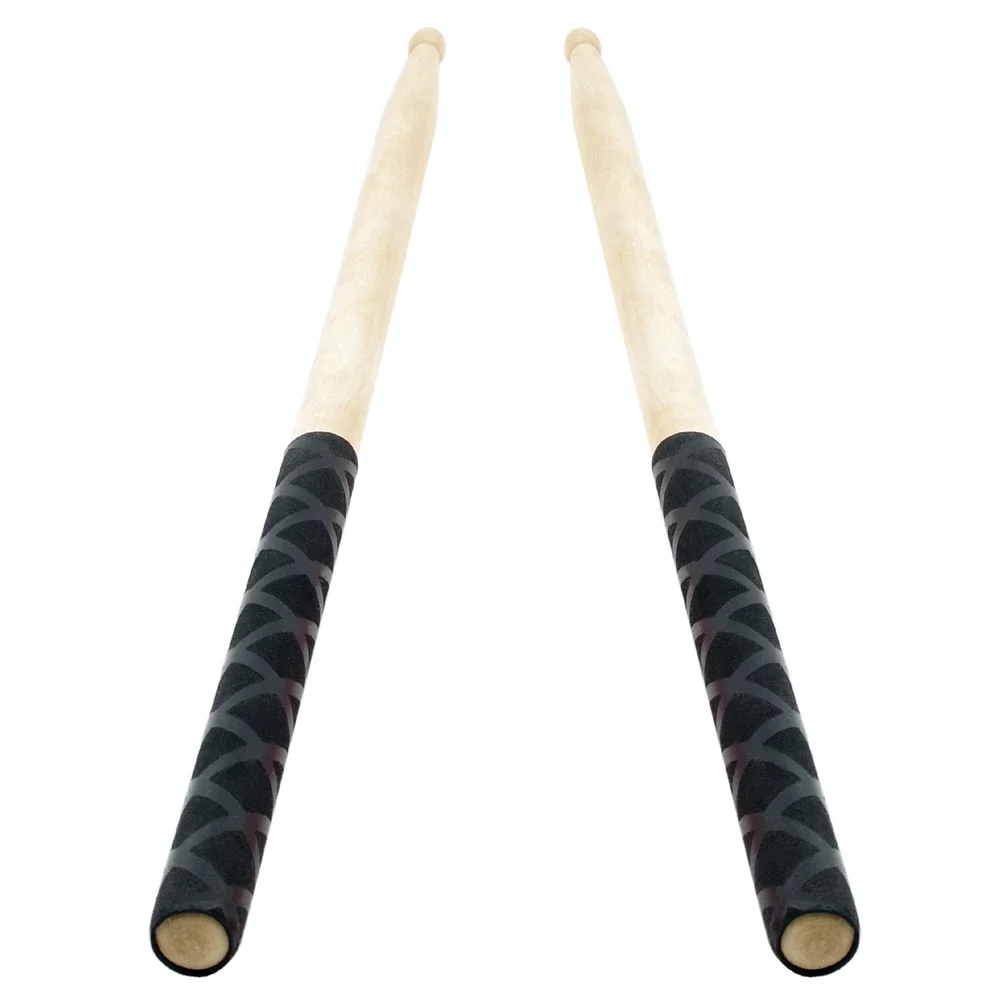 2Pcs Drum Stick Grips Drumsticks Anti-Slip Sweat Absorbed Grip For 7A 5A 5B 7B 16.5cm Drumsticks Grips Percussion Instruments