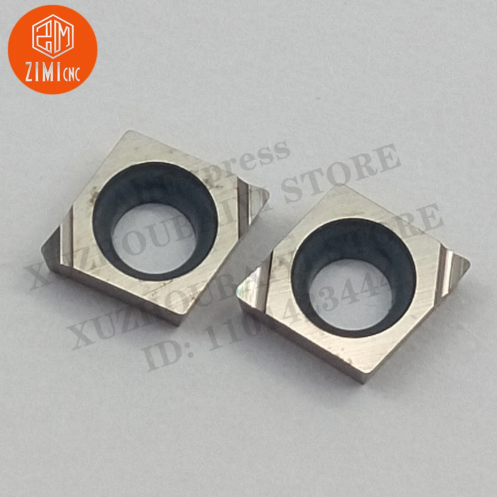 CCGT040102L-F BP3000 CCGT 0401 금속 세라믹 절삭 금속 공구 인서트 초경 고정밀 보링 인서트 CNC 선반 공구