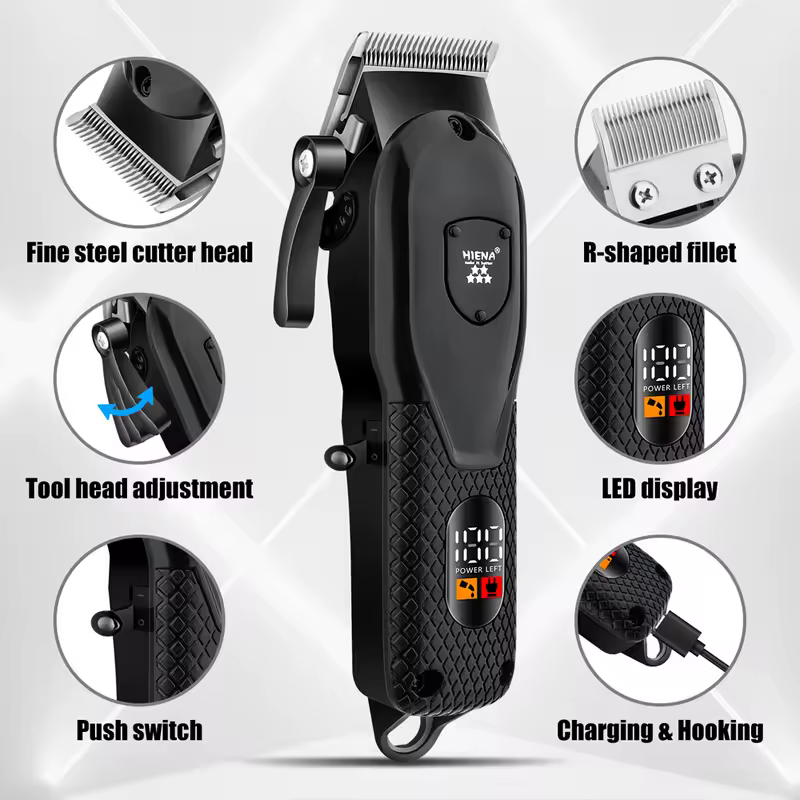 HIENA hair clipper Shaver Professional electric scissors push Barber shop hair trimmers Hair cutting machine trimmer for men - Image 2