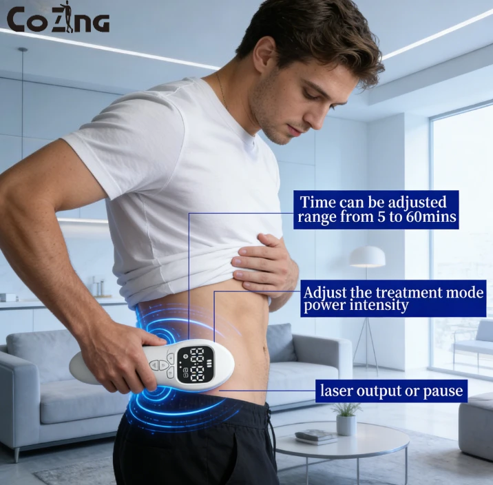 

Новинка: портативный лазерный аппарат NewChoice для домашней физиотерапии – эффективное средство от скованности суставов и мышечной боли (650 нм / 808 нм)