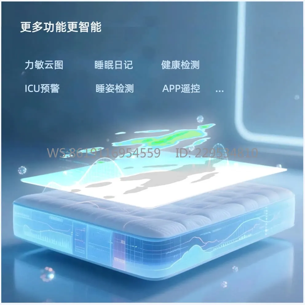 Electronic fabric pressure sensor body pressure sleeping position sleep monitoring anti-bedsore smart mattress/scientific