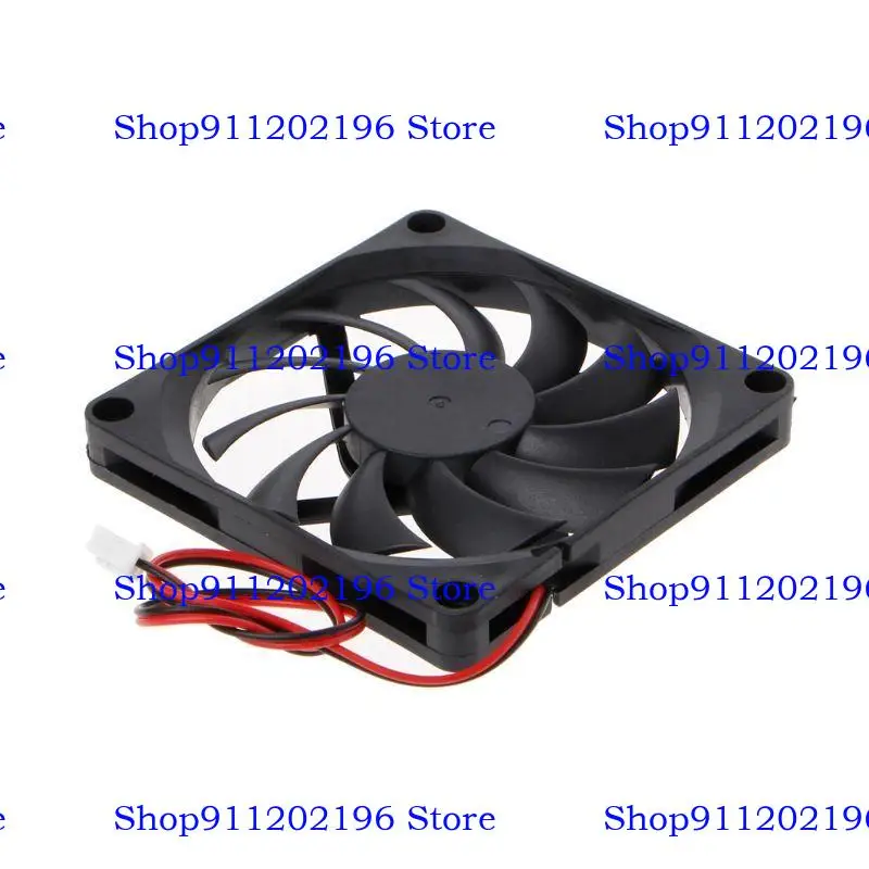 P82A 80mm lengan bantalan kipas pendingin sunyi 24V 2Pin 8010 Sikat Tenang untuk Komputer PC Printer Untuk Kasing
