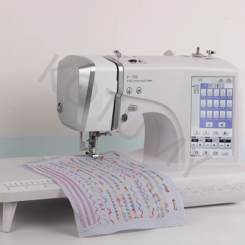220V/110V Household Sewing Machine Multi-Function Sewing Embroidery Mechanical Small Computer Embroidery Machine