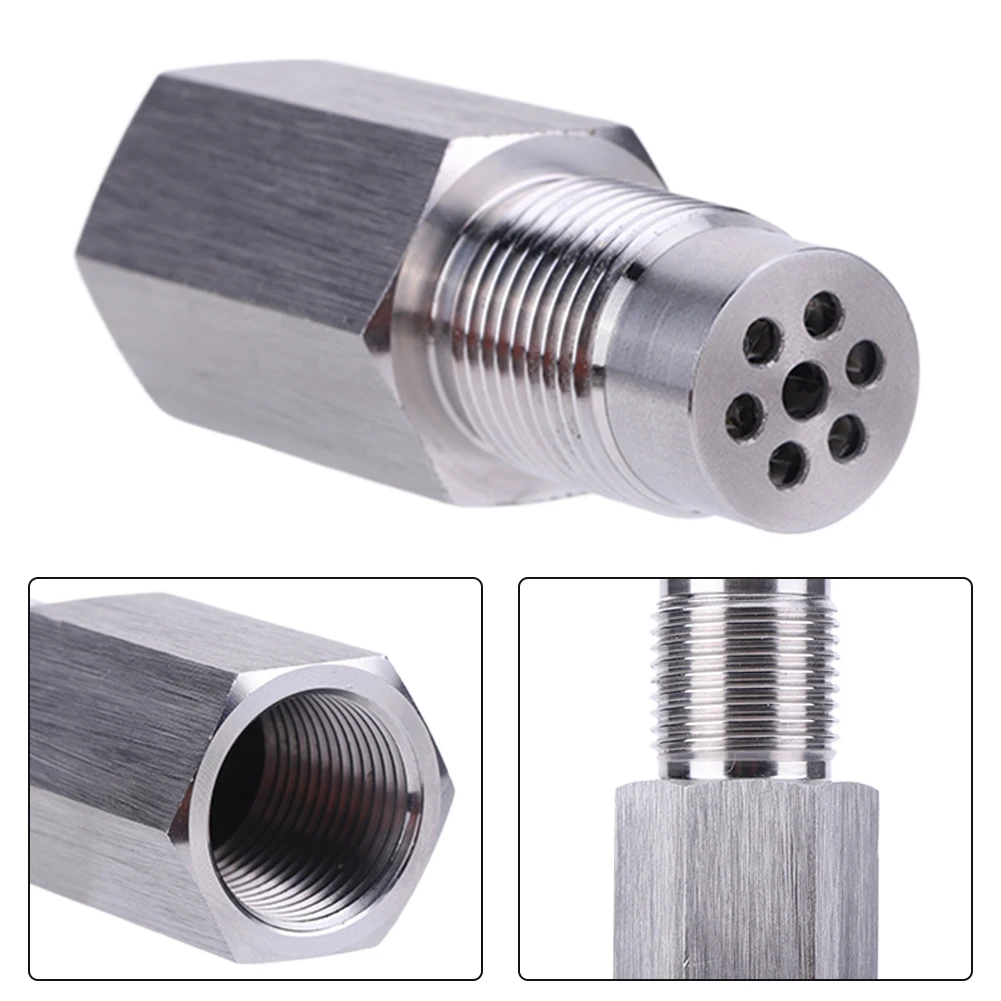 الأكسجين O2 الاستشعار موصل موسع فاصل الموضوع الداخلي M18x1.5 الأكسجين O2 الاستشعار موسع فاصل محول CEL مزيل