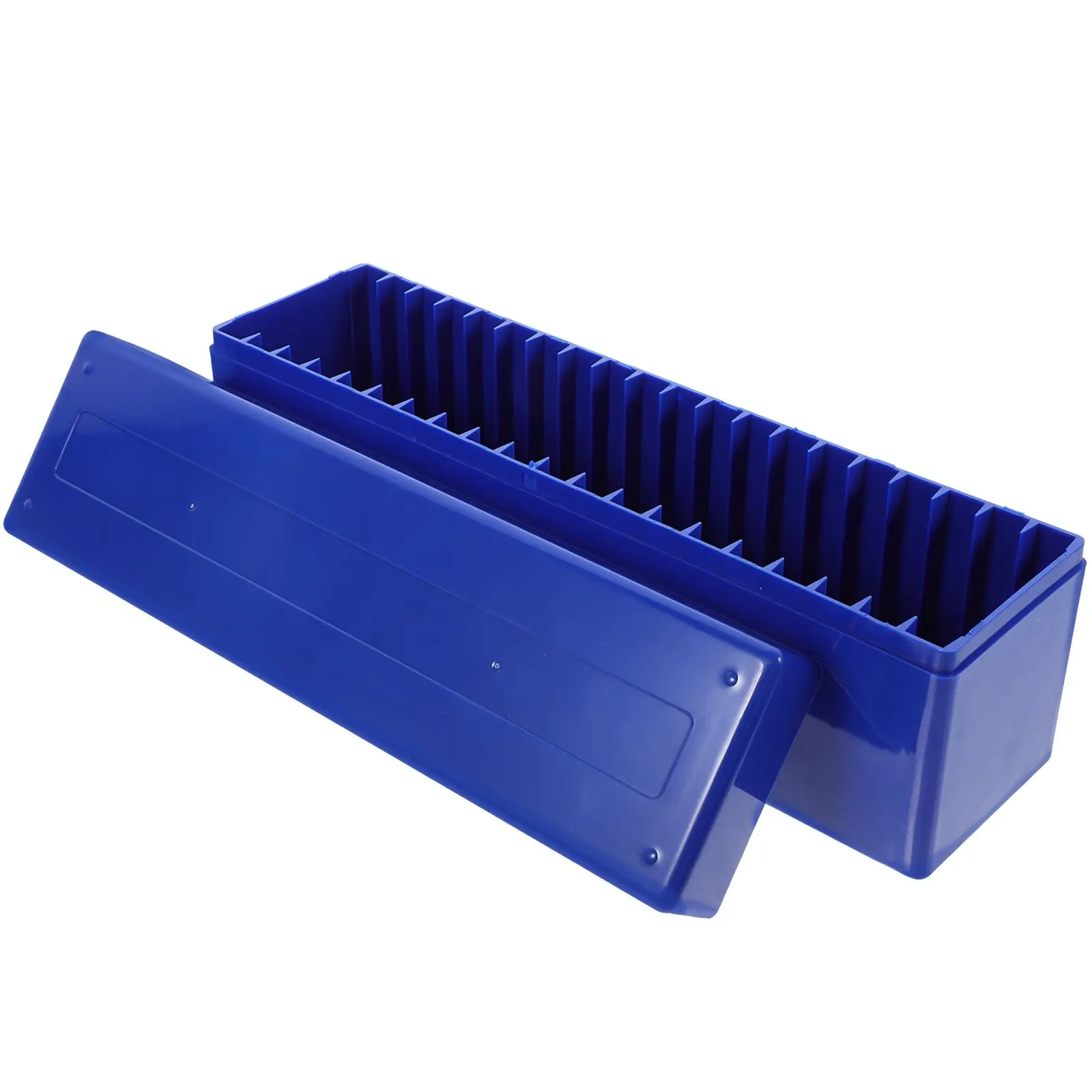 Graded Coin Storage Box Blue 20 Slots Plastic Collection Case Protection Display Holder For Coin Collectors