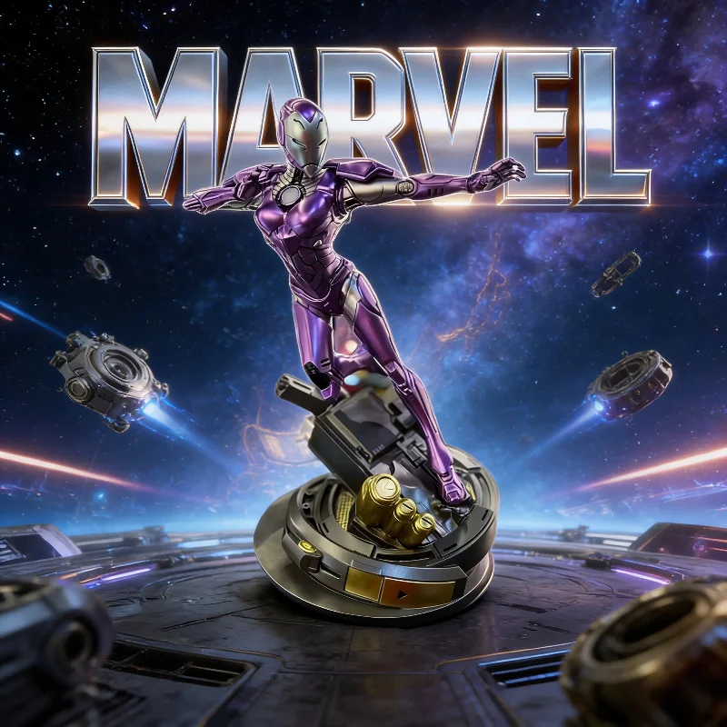 

Avengers Iron Man Mk49 Rescue One Quarter Scale Led Light Gk Resin Statue Collectible Figure Desktop Ornament For Adult Fans