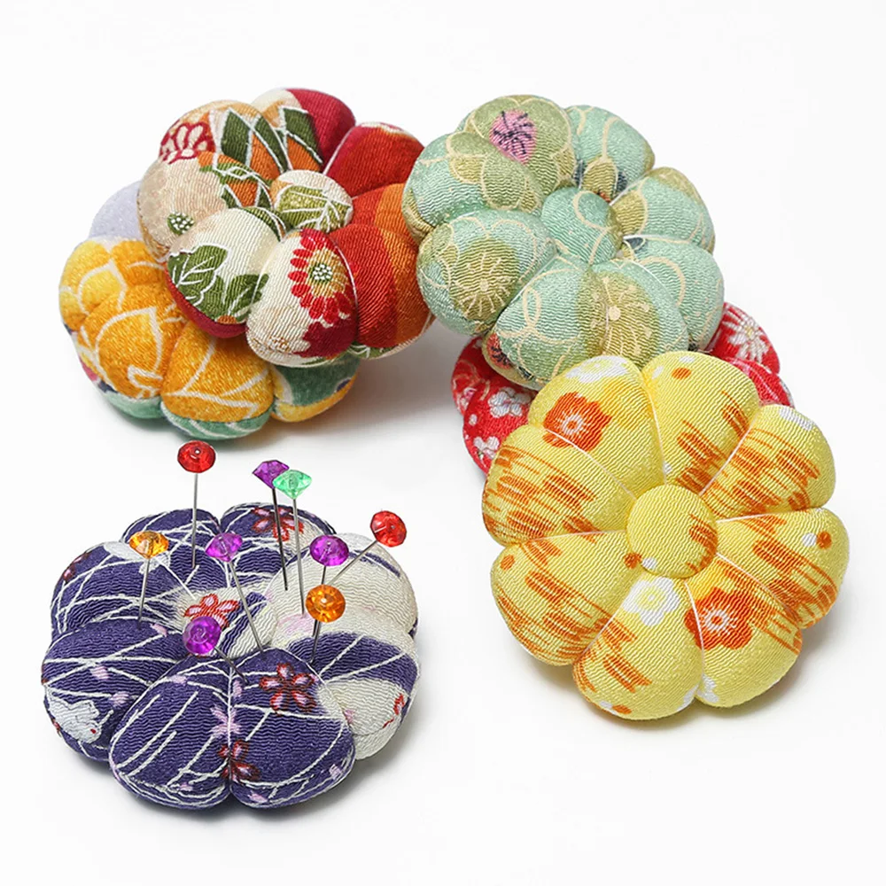 1PC Random Color Pin Cushion For Sewing Embroidery DIY Handcraft Needle Storage Pin Holder Handmade Healthy Pincushion