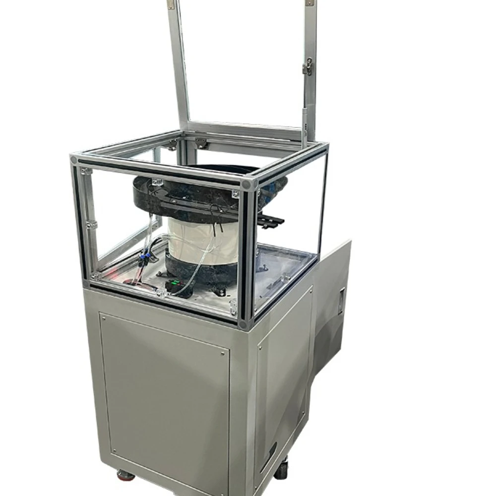Vibration feeder Electronic assembly Industrial machinery and equipment Stainless steel sound insulation cover 600W 60 PCS/min