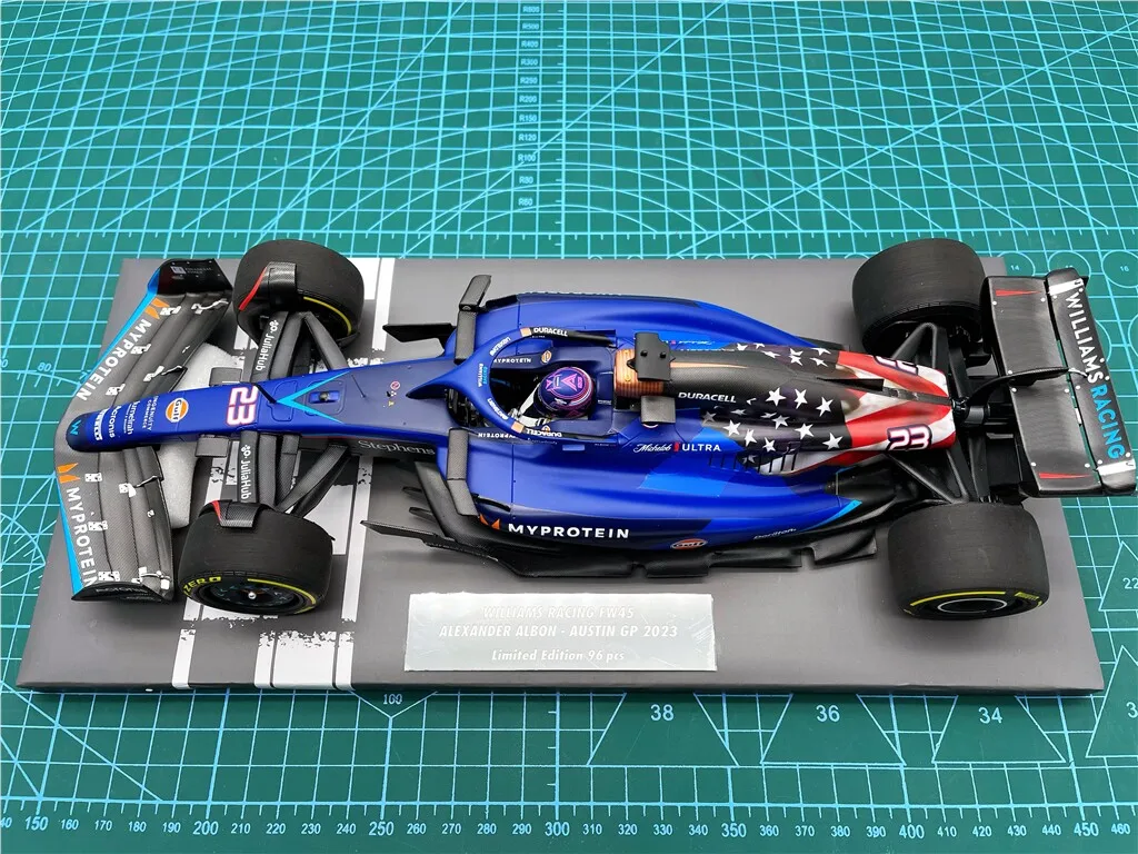 

Minichamps 1:18 F1 FW45 Albon America 2023 Simulation Limited Edition Resin Metal Static Car Model Toy Gift